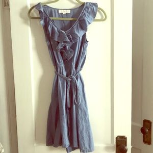 LOFT chambray summer dress